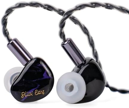 Linsoul Kiwi Ears Cadenza IEMs – Premium 10 mm Beryllium Dynamic Driver Earbuds with 3 D Printed Comfort, Detachable 0.78 2 Pin Cable, and Striking Green Design – Exceptional Sound Precision for Audiophiles and Musicians Seeking Unparalleled Listening Experiences