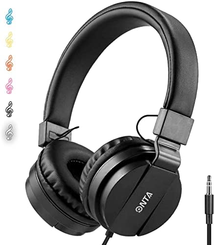 Premium ONTA Kids Headphones – Comfortable Noise-Canceling On-Ear Headset for Young Learners | Durable Wired Earphones Designed for School, Travel, and Home | Perfect Fit for i Pads, Smartphones, and Laptops | Unmatched Sound Quality for Ages 3+
