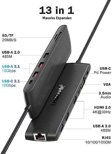 Revolutionize Your Device Connectivity with the 10 Gbps USB C Hub – High-Speed 4-Port USB3.2 Splitter for Effortless Data Transfer and Charging | Versatile Multiport Adapter Compatible with Mac Book Pro, Surface Pro, Dell, HP, i Pad & More | Flexible 1.97 ft Cable for Optimal Setup | Essential Laptop Accessory for Streamlined Workflow and Enhanced Efficiency