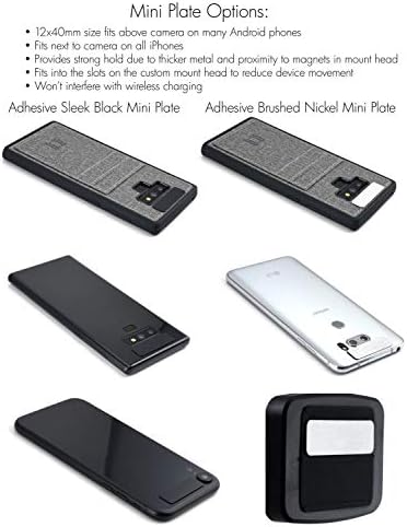 Revolutionize Your Driving Experience with the Dockem Dash Mini Magno Mount 3.0 – Ultimate Magnetic Phone Holder for Secure Dashboard Attachment, 360-Degree Swivel Viewing, and Universal Smartphone Compatibility