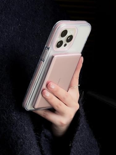 Ultra-Slim TORRAS 10,000 m Ah Power Bank with Built-in USB-C Cable – Lightweight Portable Charger for i Phone 16/15 & Samsung S24 Ultra, 22.5 W Fast Charging, Durable Design for Travel and Outdoor Use – Glacier Grey, Enhanced Safety & Dual Device Charging