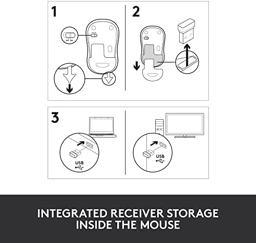 Logitech M240 Silent Bluetooth Mouse – Wireless & Compact Design for Effortless Navigation, 18-Month Battery Life, and Smooth Tracking on All Surfaces – Ideal for Windows, mac OS, Chrome OS – Portable Off White Solution for Professionals on the Go