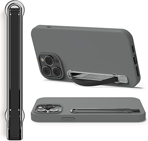 Ultra Slim Sleek Grip Premium: Versatile Swappable Phone Grip & Stand for i Phone and Android – Lightweight Space-Grade Design with Dual Viewing Angles, Quick Installation, and Enhanced Durability – Perfect for On-the-Go Photography and Hands-Free Viewing