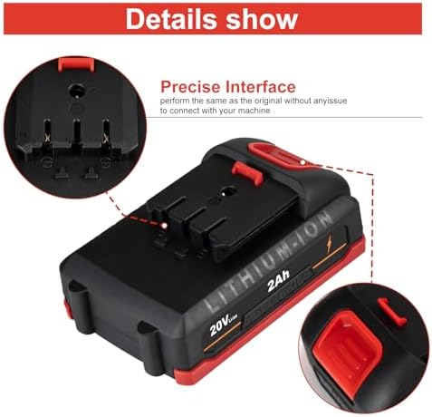 High-Performance 20 V 6000 m Ah Battery for DA YI Electric Garden Tools – Ultimate Compatibility and Safety Features with Overcharge, Overdischarge, and Temperature Protection for Seamless Gardening Efficiency