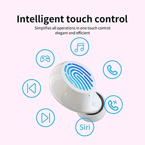 Adorable Panda-Themed Kids Wireless Earbuds – Bluetooth 5.0 with 36 Hours Playtime & IPX6 Waterproof for Active Lifestyles – 3 D Stereo Sound & Built-in Mic for Hands-Free Calling – Perfect for Children and Adults