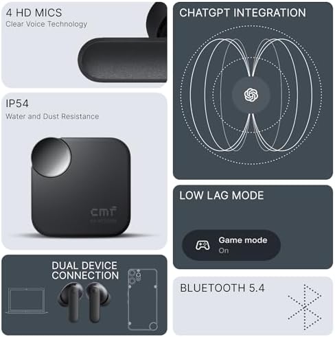 Revolutionary CMF Buds 2 A Wireless Earbuds – 2025 Edition Featuring 42 d B Hybrid Active Noise Cancellation and 12.4 mm Dynamic Bass Drivers for Unmatched Sound Quality – IP54 Waterproof for Sport Enthusiasts with Clear Voice Technology for Crystal-Clear Communication – 8-Hour Playtime with Quick Charge for Uninterrupted Audio on the Go – Customizable EQ Profiles via Nothing X App for Tailored Listening Experiences – Ergonomic Design with Lanyard-Ready Case for Active Lifestyles – Perfect for i Phone & Android Users Seeking Advanced Performance and Seamless Gaming Connectivity – Elevate Your Audio Journey with Cutting-Edge Features and Enhanced Compatibility