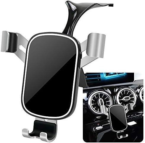LUNQIN Premium Car Phone Holder for Mercedes-Benz CLA-Class & A-Class: Secure, Stylish, and Functional Mobile Cradle with 360-Degree Rotation for Hands-Free Navigation – Ideal for CLA250, AMG, A220, A35 Models – Effortless Installation & Non-Slip Design for Optimal Driving Experience
