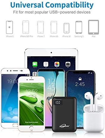 Compact 10000 m Ah Fast Charging Power Bank for Heated Vests and Jackets – Quick Charge USB C Portable Charger for i Phone 16, 15, 14, Android, Tablets & Nintendo Switch – Reliable Battery Pack for Outdoor Adventures and Daily Use