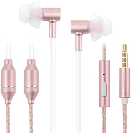 ibrain EMF-Free Air Tube Earbuds – Advanced Noise Cancelling Wired Headphones with Built-in Microphone for Safe and Superior Sound – Ergonomic Comfort for Music and Calls – Sleek Black Aesthetic for Everyday Use