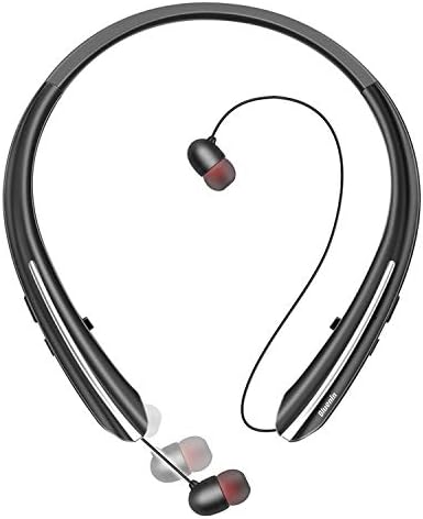 Ultra-Lightweight Bluetooth Neckband Headphones with CVC 8.0 Noise Cancelling – 18-Hour Battery Life & IPX5 Waterproof Design for Active Lifestyles – Seamless Connectivity with Advanced Bluetooth 5.4 Technology for Unmatched Audio Experience and Comfort