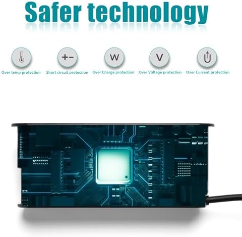 65 W USB-C Charger for Dell Chromebooks – Rapid Charging & Universal Compatibility for Models 3100, 3110, 5190, 3300, 3400 – Premium Power Adapter with Safety Features, Overcharge Protection & 12-Month Warranty – Ideal Replacement for Touchscreen Laptops & Notebooks