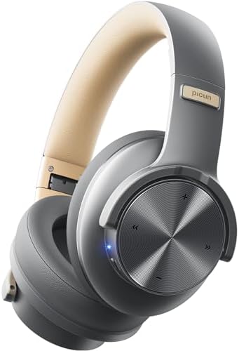 Transform Your Sound Experience with Picun B8 Over-Ear Wireless Bluetooth Headphones – Incredible 120-Hour Battery Life, Custom EQ Modes, and Powerful Deep Bass for Ultimate Immersion – Ideal for Travel, Office, and Daily Adventures in Chic Purple