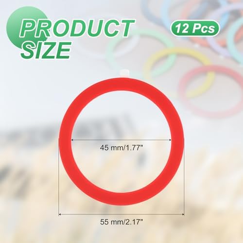 Universal Magnetic Adapter Ring Kit – 12 Ultra-Thin Yellow Metal Stickers for Enhanced Phone Case Compatibility and Wireless Charging Efficiency – Secure Adhesive Solution for Magnetic Mounts and Accessories – Easy Installation for Maximum Grip and Stability