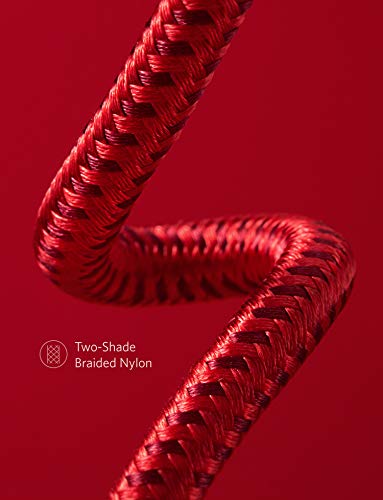 Anker 551 USB-A to Lightning Cable (3 ft) – Ultra-Fast Charging i Phone Charger, MFi Certified for i Phone 13/12/11/X/8 Series, Durable Nylon Build for Home and Car Use, Superior Compatibility and Reliability