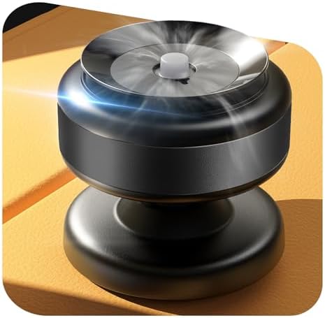 LISEN Mag Safe-Compatible Car Phone Holder – 360° Rotatable Suction Mount for Content Creators & Fitness Enthusiasts – Durable Carbon Fiber Design for Enhanced Stability & Versatility – Ideal for Hands-Free Navigation & Gym Use