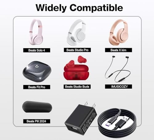 Ultra-Fast 5 V AC Charger Adapter for Sony Portable Speakers – Essential Power Source for SRS Models with 5 Ft Durable USB Cable – Reliable Charging Solution for Music Lovers on the Go