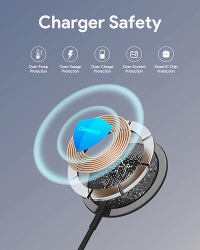 Revolutionize Your Charging Routine with the Magnetic Wireless Charger Duo – Fast Charging Pad Set for i Phone 16/15/14/13 & Air Pods Pro 2 – Effortless Mag Safe Compatibility with Elegant Design for a Clutter-Free Experience