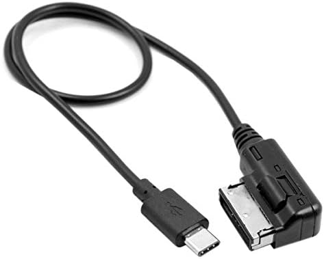 JSER Media AMI MDI USB-C 3.1 Type-C Car Adapter Cable for VW & Audi (2014 Models) – Superior Charging & Data Transfer for A4, A6, Q5, Q7 – Effortless Connectivity & Enhanced Durability
