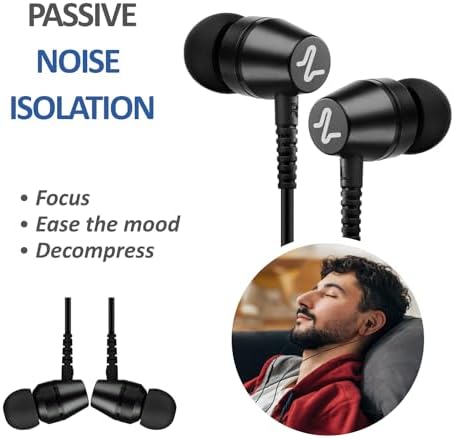 LUDOS OMNITONE USB-C Earbuds – Rich Sound Quality & Comfortable Fit for i Phone 16 & Samsung Galaxy S24 – Noise-Canceling Technology, Ergonomic Design, 5-Year Warranty – Turquoise – Perfect for Music, Gaming, and Calls with Quick USB-C Connectivity and Wide Device Compatibility
