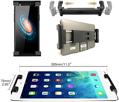 Maximize Your Mobile Experience with the Lycan Series Universal Tablet & Smartphone Holder – Ideal for i Pad Pro, i Phone 13, Galaxy Tab S21/S22 & More – Hands-Free Streaming, Gaming, and Work Enhanced with 1″ Rubber-Coated Ball for Stability – Lightweight, Durable, and Effortlessly Clean Mounting Solution for Professionals and Casual Users Alike