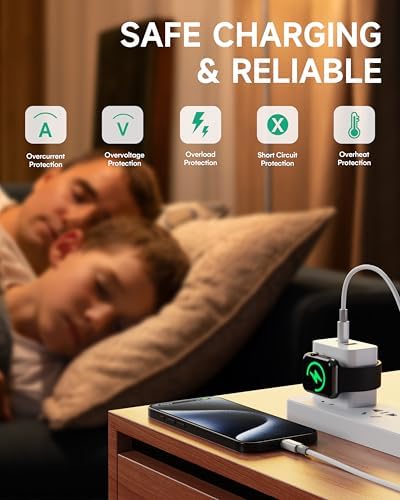 Transform Your Charging Experience with the Premium 3-in-1 Magnetic Wireless Charger for All Apple Devices – Efficient PD 23 W Fast Charging Hub for i Phone 16/15 Pro Max, i Pad Pro/Air, and Apple Watch Series Ultra/SE/9/8/7/6 – Compact, Lightweight Design Perfect for Travel and Everyday Use