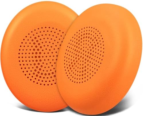 Premium SOULWIT Replacement Earpads for Jabra Evolve2 65 & 40 – Ultra-Comfort Protein Leather Cushions for Enhanced Sound Isolation and Longevity – Effortless Installation in Sleek Black Finish – Perfect On-Ear Headset Upgrade for Extended Listening and Productivity