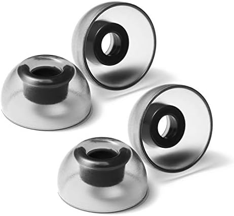 Upgrade Your Listening Experience with AZLA Sedna Earfit Crystal Replacement Earbud Tips (Size L) – 2 Pairs of Silicone Eartips for Enhanced Noise Isolation and Comfort – Compatible with Galaxy Buds 2 Pro, Air Pods Pro, Beats Power Beats Pro & Skullcandy – Perfect Fit for Long Listening Sessions – Elevate Sound Quality and Reduce Ear Fatigue