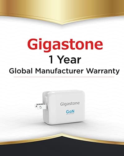 Gigastone 65 W Ga N USB-C Charger: High-Speed Travel Adapter with Intelligent Power Allocation for Mac Book, i Phone 16/15, Galaxy S24 & More – Compact, Foldable Design for Ultimate Portability & Multi-Device Charging Efficiency