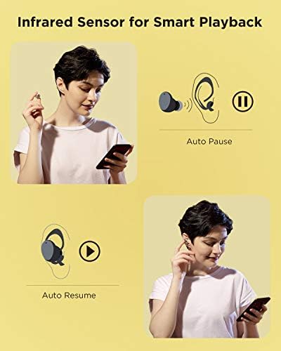 1 MORE Colorbuds Bluetooth 5.0 Wireless Earbuds with Fast Charging – 22 Hour Playtime, IPX5 Waterproof, CVC 8.0 Dual Mic Noise Cancellation, Auto Play/Pause – Perfect for Work, Home, Office, and Sports