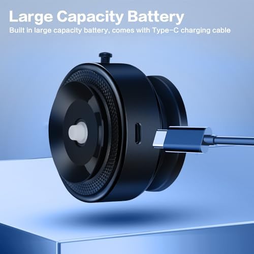 Revolutionize Your Driving Experience with the Electric Vacuum Magnetic Car Phone Mount – 360° Rotating Holder for Optimal Viewing, Universally Compatible with All Phones, Strong Suction for Smooth Surfaces, Effortless Installation & Enhanced Safety in Every Journey – Sleek Black Design for Any Car Interior