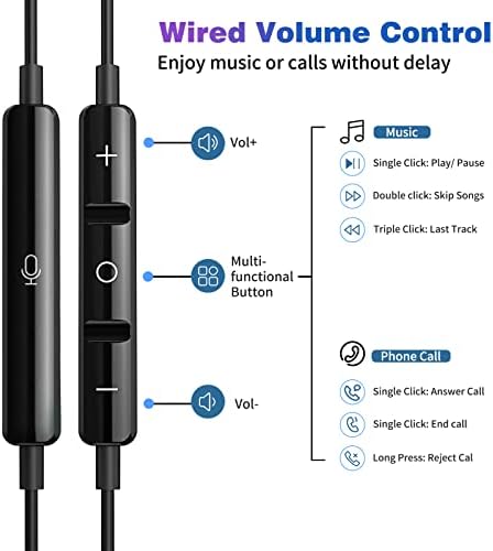 COOYA USB C Wired Earbuds – Premium Noise-Isolating In-Ear Headphones with Magnetic Comfort Design for Exceptional Sound Quality – Perfect Compatibility with i Phone 16 Pro Max, i Pad 10, Samsung S25 Ultra, and More – Ideal for Audiophiles Seeking Unmatched Audio Experience and Hands-Free Functionality