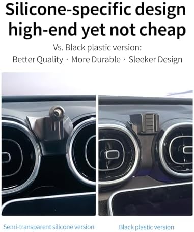 Premium Wireless Charging Car Phone Holder for Mercedes Benz GLC & C Class (2022-2025) – 360° Adjustable Mount with Mag Safe Compatibility – Stylish & Safe Navigation Solution for the Modern Driver