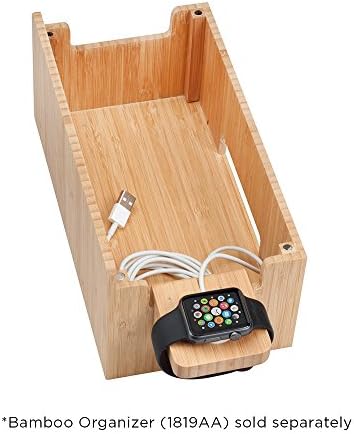 Eco-Friendly Bamboo Multi-Device Charging Station with 6-USB Hub – Universal Organizer for Smartphones, Tablets, and Laptops – Fast Charging Power Supply for a Clutter-Free Workspace