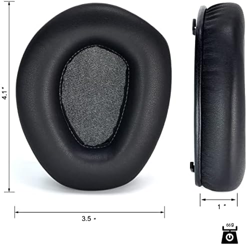 Premium Protein Leather Ear Pads for Sennheiser HDR RS165, RS175, RS185, RS195 Wireless Headphones – Enhanced Comfort with Added Thickness, Superior Sound Isolation, and Effortless Installation