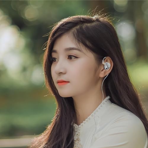 KZ ZSN Pro Hybrid In-Ear Earbud Headphones – High-Fidelity Audio with Dynamic Driver & Balanced Armature, Stylish Metal Faceplate, Detachable Cable for Custom Connectivity – Perfect for i Phone & Android Use, Ideal for Fitness & Everyday Listening (Blue, No Mic)