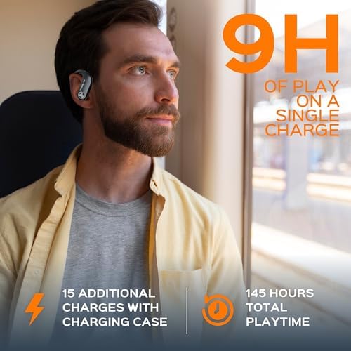 TREBLAB X3 Pro True Wireless Earbuds – Ultimate Workout Companion with Bluetooth 5.3, Exceptional Bass, and Noise Isolation, 145 Hours Playtime, IPX5 Waterproof & Sweatproof Design, Dual Mics for Crystal-Clear Calls, Perfect for Active Lifestyles