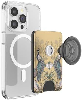 Transform Your Mobile Experience with the Butterfly Pea Blue Pop Sockets Phone Wallet – Stylish Grip, Mag Safe Integration, and Wireless Charging Ready Card Holder for Ultimate Convenience on the Go