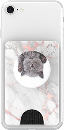 Revolutionary Mag Safe-Compatible Pop Sockets Phone Wallet with Expanding Grip – Rainbow Glass Design for Effortless Wireless Charging & Card Storage, Perfect for Busy Lifestyles
