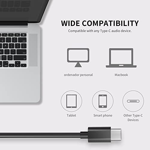 Superior 4 Pack USB C Earbuds for i Phone 16/15 Pro Max & Galaxy S23/S22 – High-Fidelity Wired Headphones with Integrated Microphone and On-the-Fly Volume Control – Ergonomic In-Ear Design for Ultimate Comfort and Compatibility with i Pad Pro & Google Pixel Series – Exceptional Sound Quality for Music, Podcasts, and Hands-Free Calls