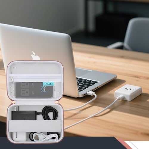 Premium Hard Case for Anker Prime 240 W & 160 W Charging Stations – Durable Travel Storage Bag with Multiple Compartments for USB Cables & Accessories – Sleek Black Design for Ultimate Protection & Organization