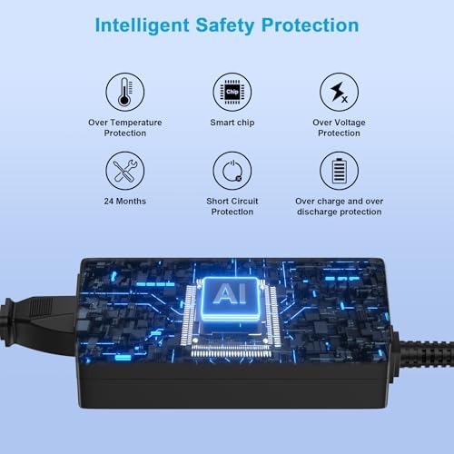 High-Speed 45 W USB-C Charger for Chromebook – Universal Compatibility with HP, Dell, Lenovo, Acer, and More – Lightweight Design for Students and Professionals – Efficient Power Supply for On-the-Go Charging – 30-Day Money-Back Guarantee and 24/7 Support