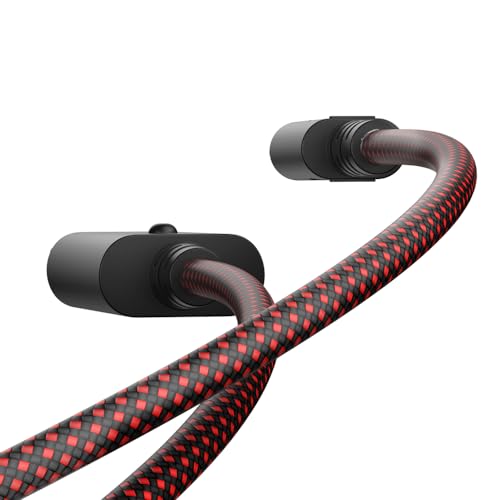 Game Sir USB-C Gaming Cable for G7 SE, G7 & T4 Kaleid Controllers – 3-Meter High-Speed Nylon Braided Cable, Stylish White & Cyan Design, Lightweight & Durable for Ultimate Gaming Connectivity