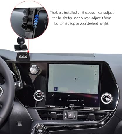 Lexus NX/RX Hybrid 2022-2025 Premium Wireless Charging Phone Holder – 360° Rotating Car Mount with Mag Safe Compatibility for 9.8-Inch Displays – Ultimate Convenience and Secure Access for Modern Drivers