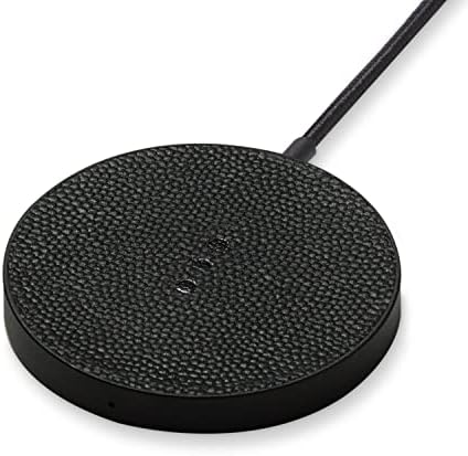 COURANT MAG: 1 Classics Italian Leather Magnetic Charger for Mag Safe i Phones – Luxurious Fast Charging up to 15 W for Models 16, 15, 14, 13, and 12 – Effortless Style Meets Cutting-Edge Technology