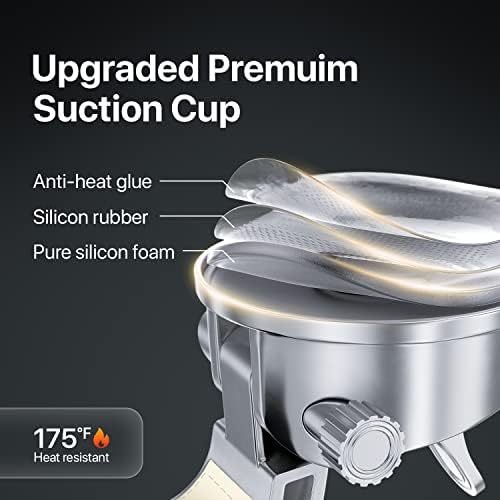 Bestrix Universal Magnetic Phone Holder for Cars – Advanced Suction & Secure Grip for All Smartphones up to 6.7″ – Effortless Installation in Seconds, Perfect for Safe Navigation & Hands-Free Use (Black)