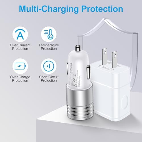 25 W USB-C to C Charging Cable for Samsung Galaxy S25 Ultra & A Series – Fast Charge Power Cord with Type C Car Adapter for i Phone 16 – Durable & Lightweight, Perfect for Travel & Daily Use, Enhanced Compatibility & Safety Features