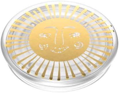 Mag Safe-Compatible Glitter Pop Socket Phone Grip & Stand – Stylish Clear Kickstand for Secure Wireless Charging and Effortless Media Viewing, Essential Cute Accessory for Enhanced Mobile Experience