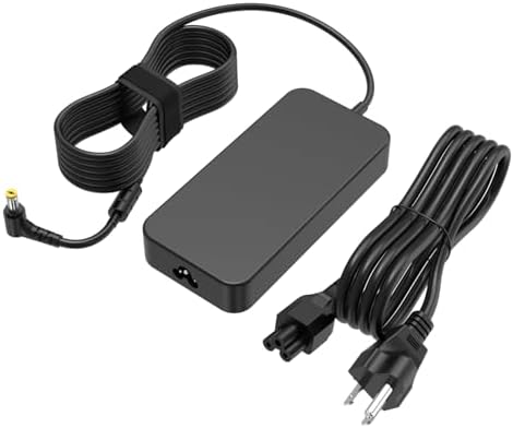 High-Performance 135 W Fast Charger for Acer Nitro 5 Series Laptops – AN515 & AN517 Models – 10 FT Power Cord with Premium Safety Certifications and Universal Compatibility – Rapid Charging for Gaming and Work – Slim, Space-Saving Design with Enhanced Protection Features