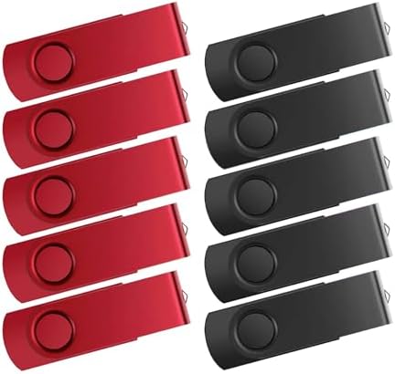 FEWINA 2 GB USB Flash Drive Bulk Pack – 20 Swivel Memory Sticks for Effortless Data Storage & Transfer – Reliable USB 2.0 Jump Drives for Personal, School & Business Use – Compact & Durable Backup Solution in White