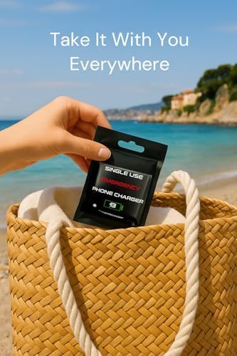 Ultimate Emergency USB-C Phone Charger Pack (10 Units) – Pre-Charged, Fast Charging Solution for On-the-Go Lifestyle – Essential Travel Accessory for Immediate Power Boosts and Enhanced Compatibility with All Devices